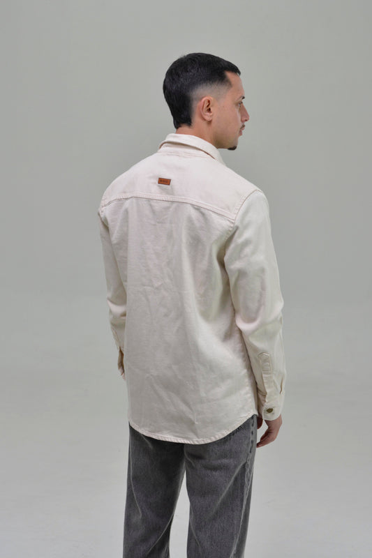 Sobrecamisa beige