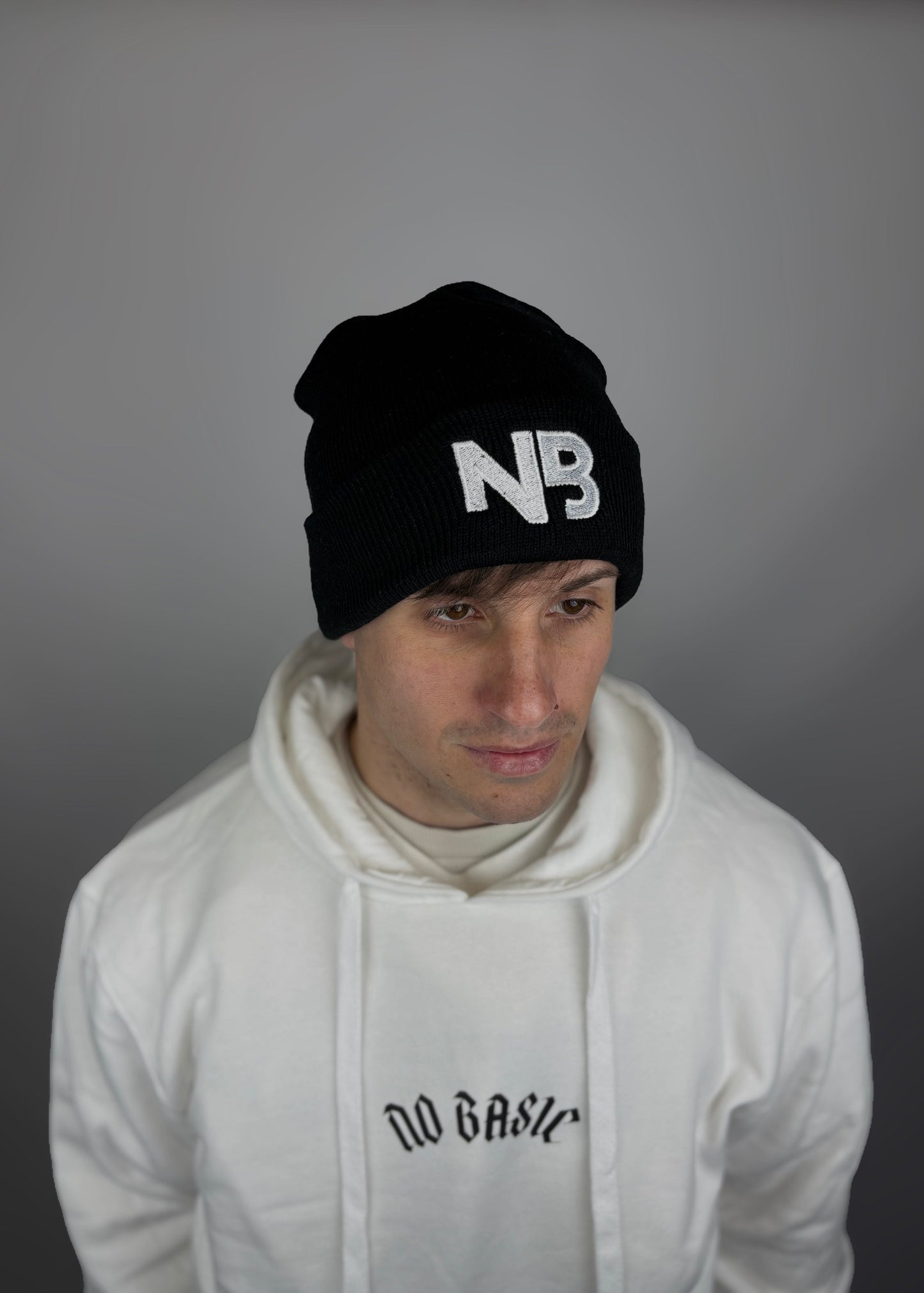 Gorro de lana negro