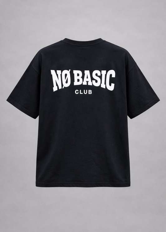 Remera Boxy Black Club