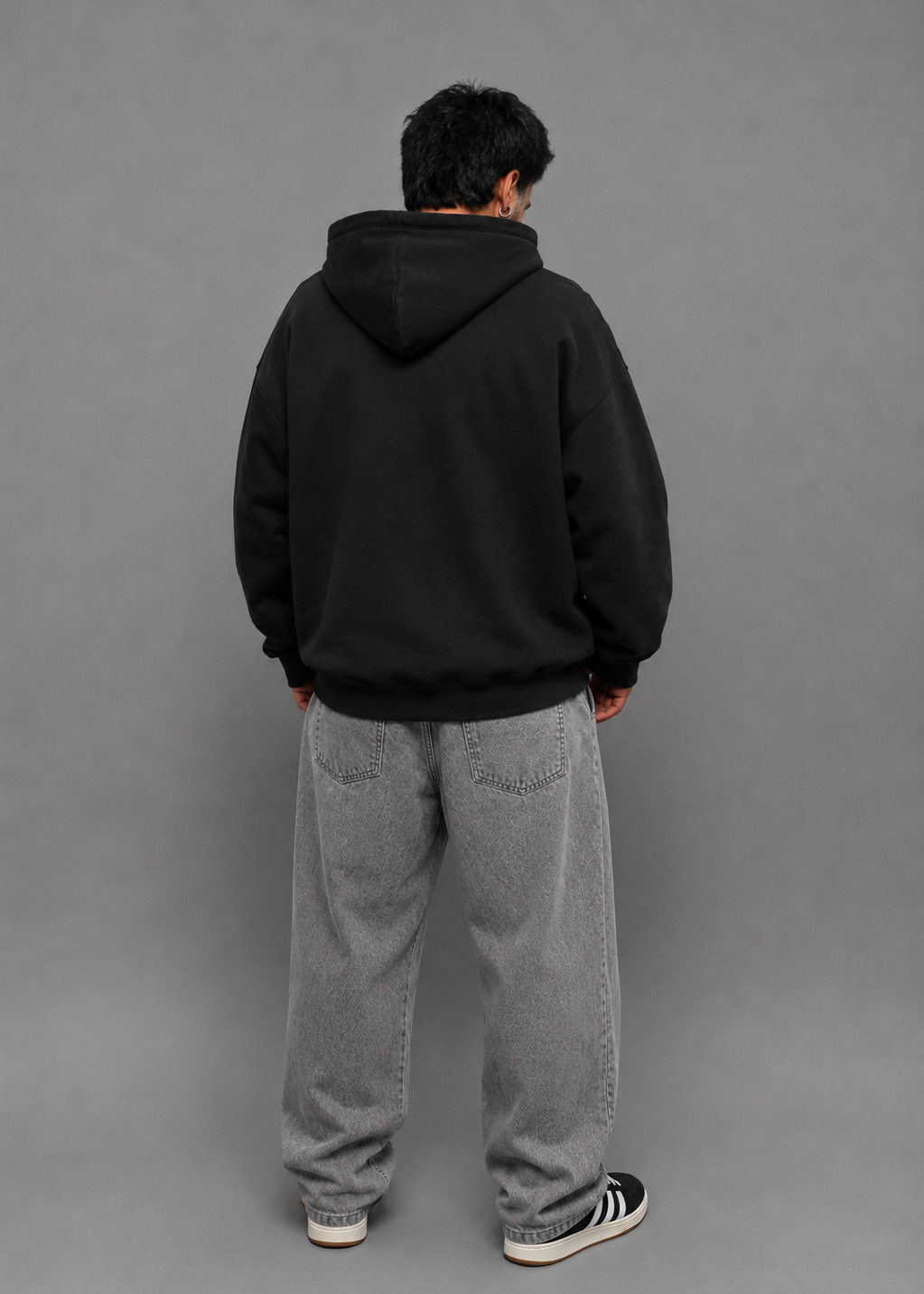 Hoodie black clasic