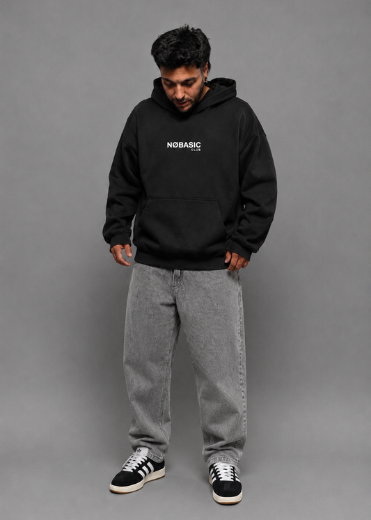 Hoodie black clasic