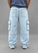 Baggy Cargo Sky Blue