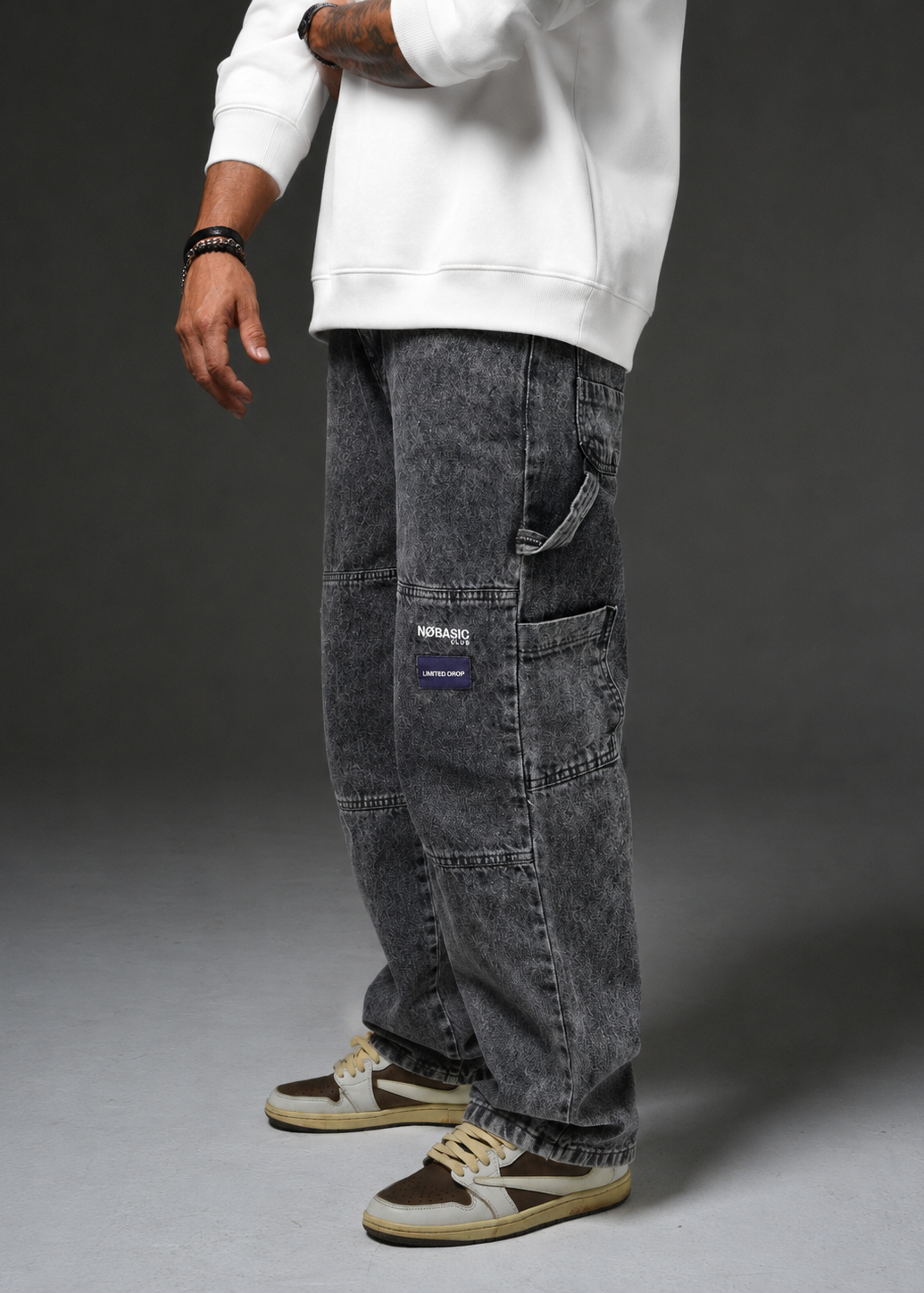 Baggy stone washed