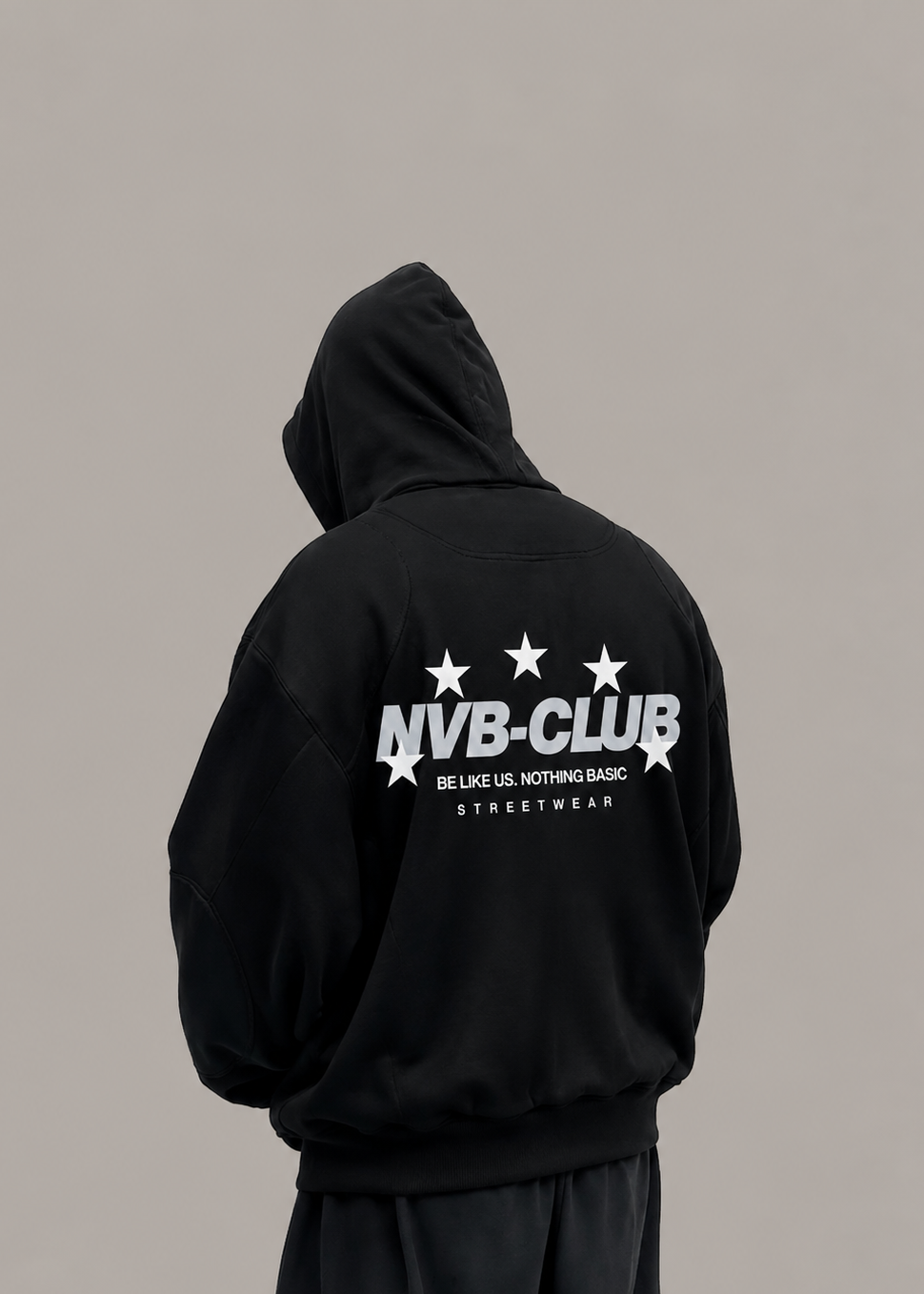 Hoodie boxy Be Like Us