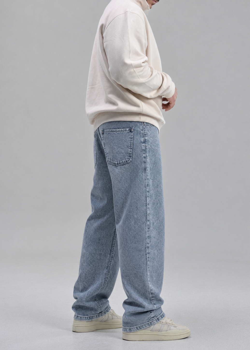 Baggy Raw - baggy jean oversize NØBASIC - foto 3