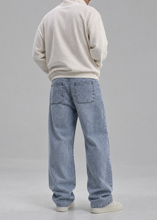 Baggy Raw - baggy jean oversize NØBASIC - foto 2