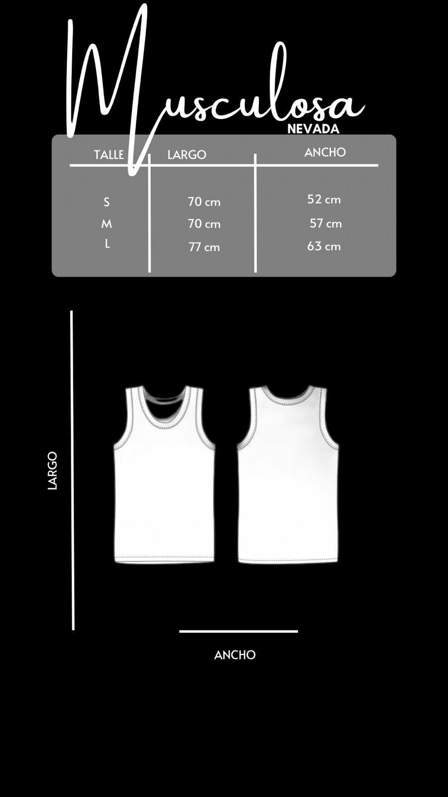 Musculosa Nevada