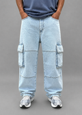 Baggy Cargo Sky Blue