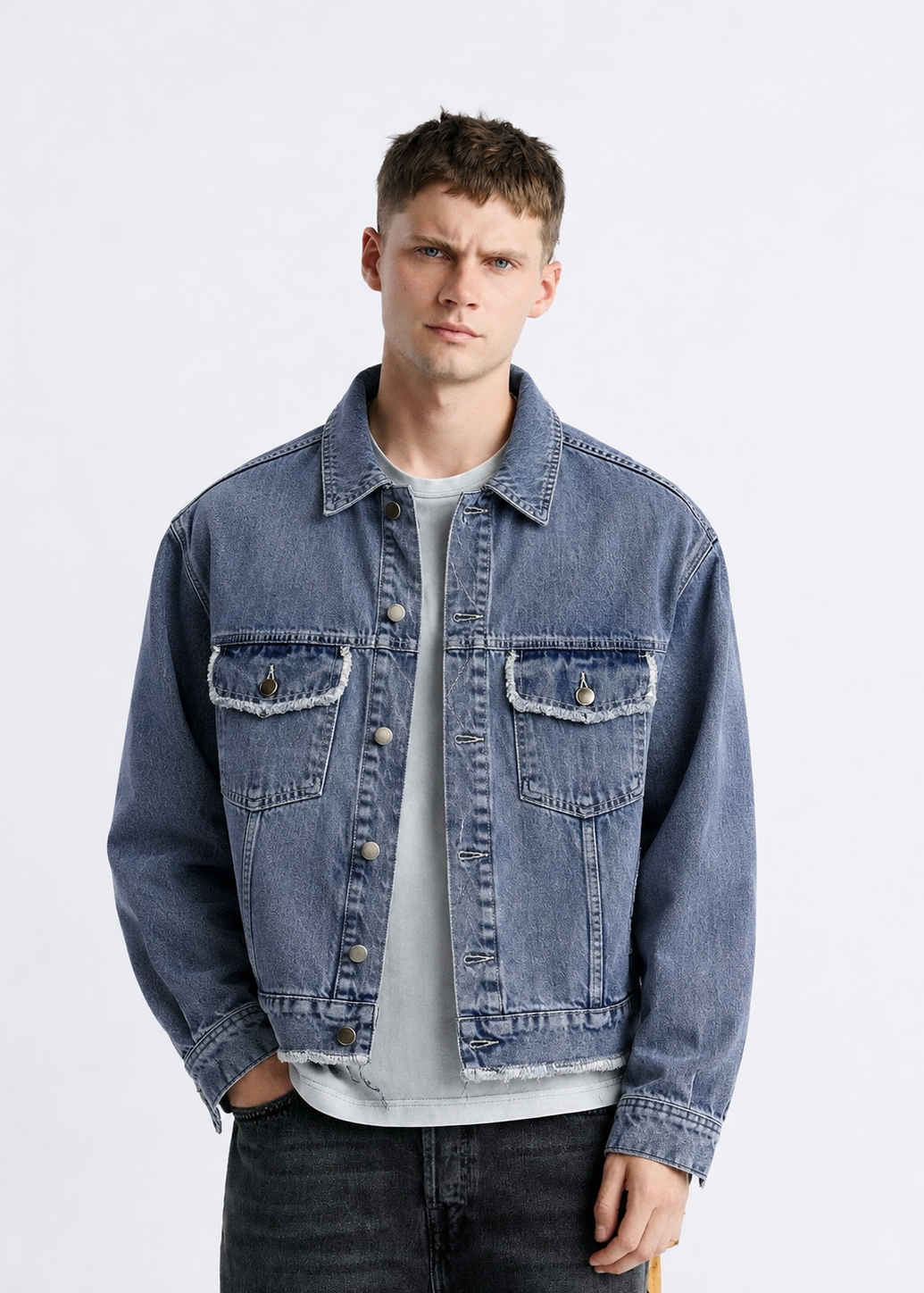 Chaqueta Boxy jeans