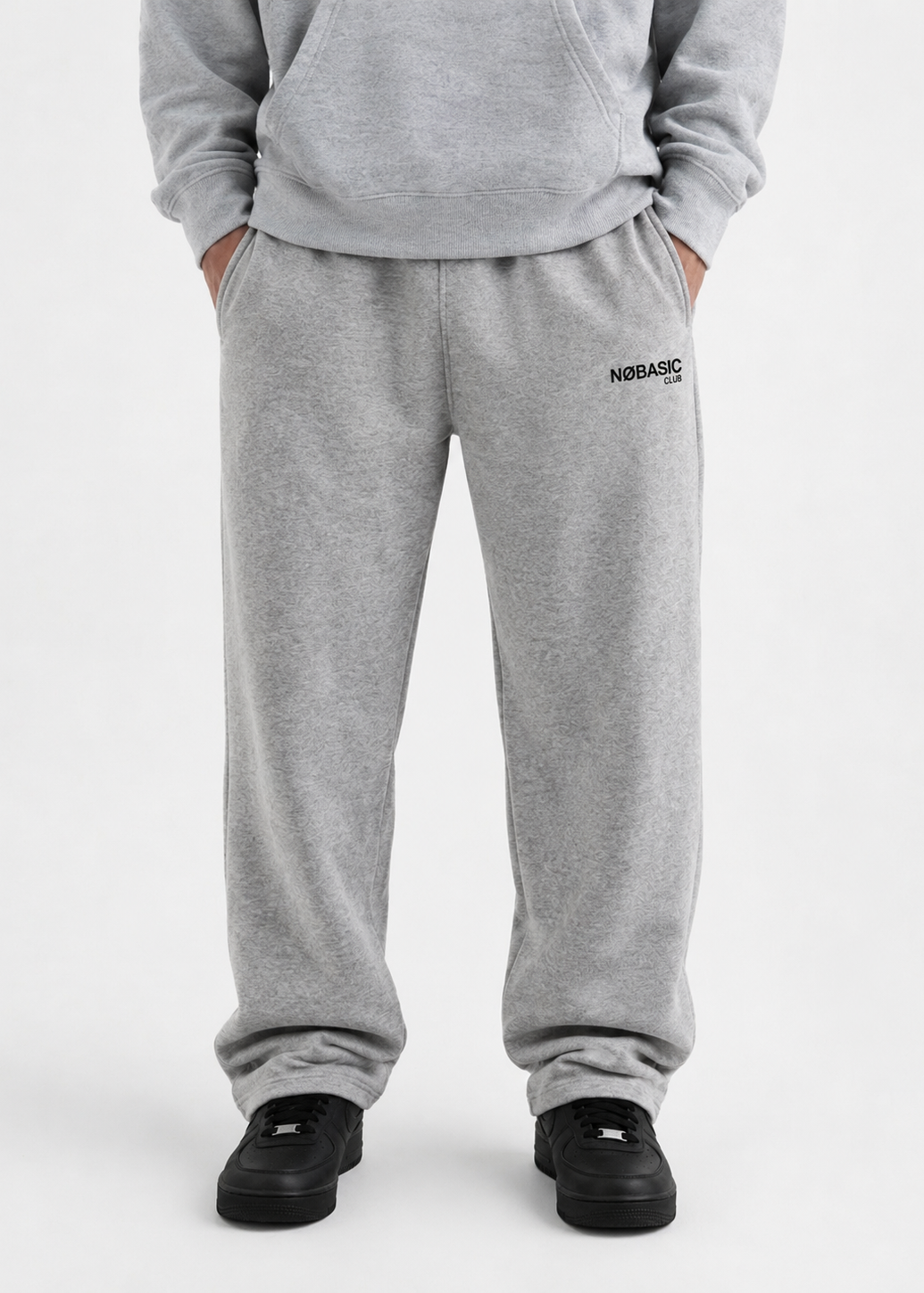 Jogging baggy gris