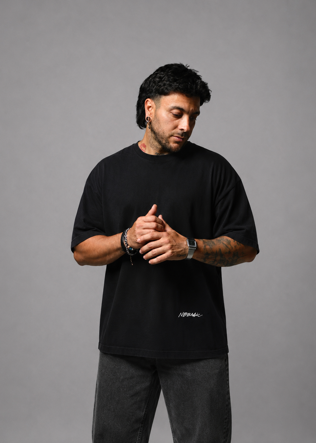 Remera Boxy No basic streetwaer