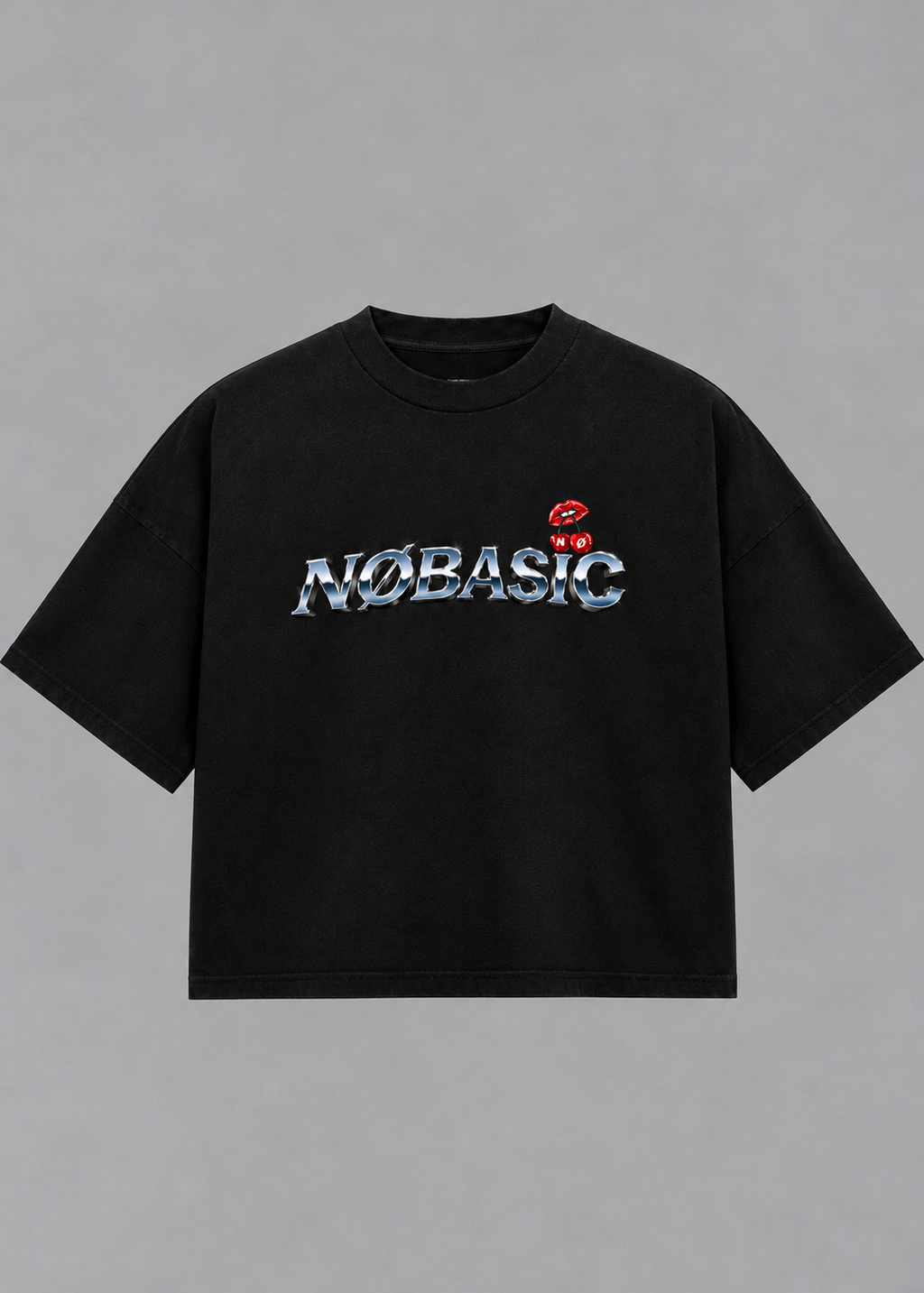 Remera Boxy Classy black