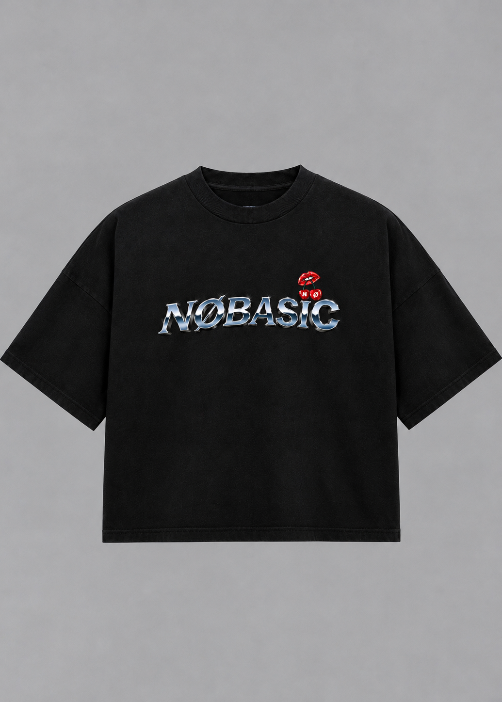 Remera Boxy Classy black