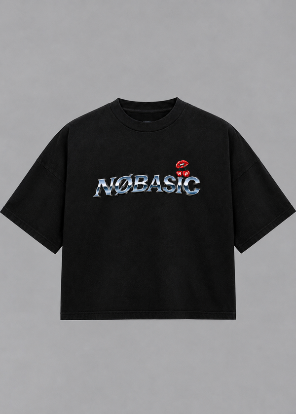 Remera Boxy Classy black