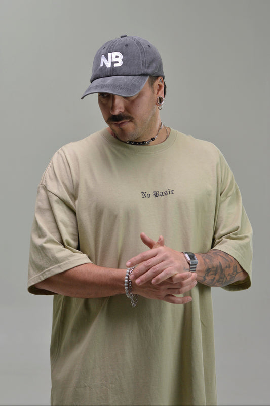 Remera No Basic beige