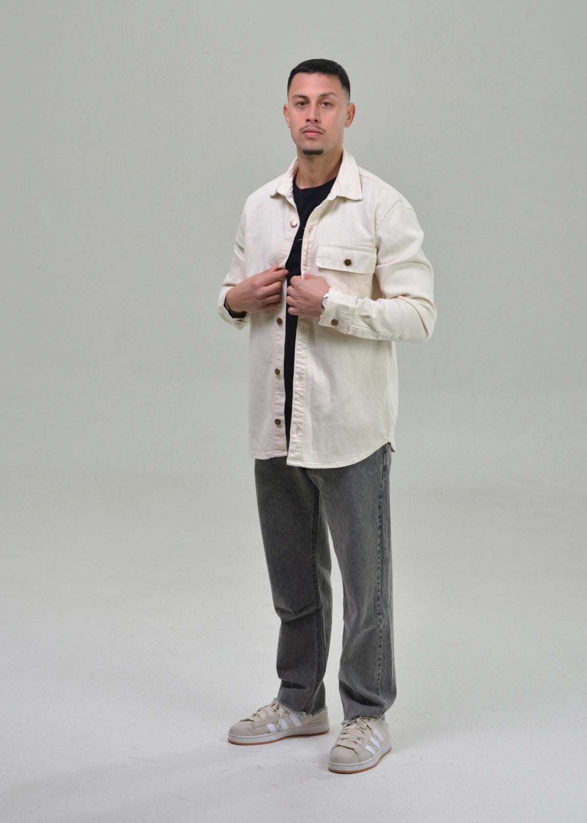 Sobrecamisa beige