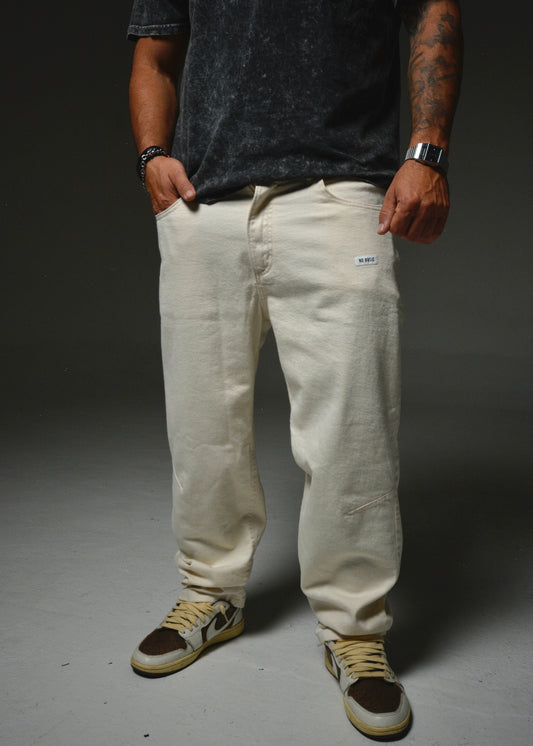 Pantalon White Denim