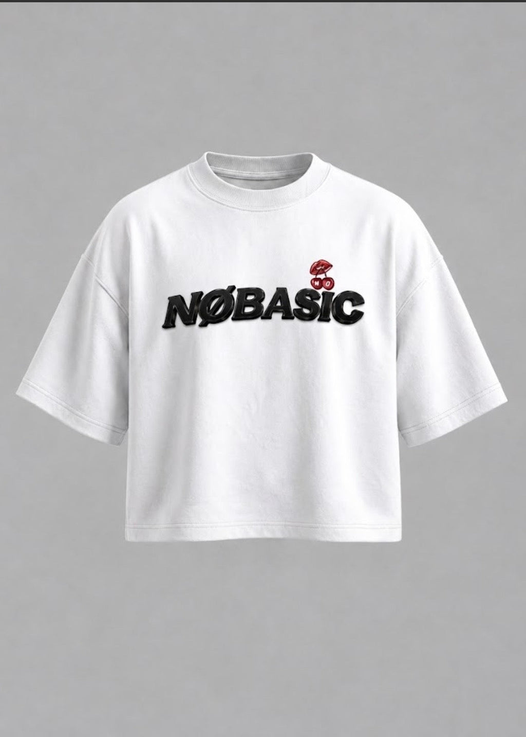 Remera Boxy Classy white